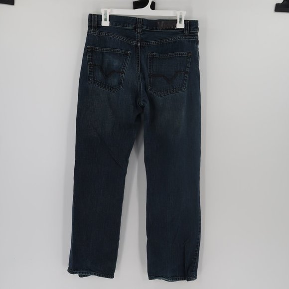 Men's Vans Dark Denim Jeans Straight Leg Size 30 x 30 - Picture 5 of 8